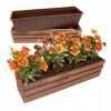 Kvetináč drevený béžový Eco Deco 60 cm x 14 x 15 cm