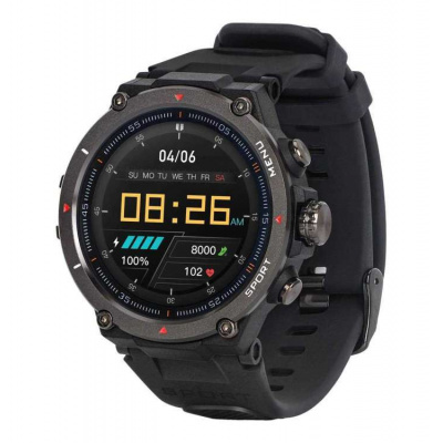 Garett Smartwatch GRS PRO černá, GPS (GRS_PRO_BLACK)