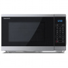 Sharp YC-MG252AE-S mikrovlnná rúra Na pracovnú dosku Mikrovlnná rúra s grilom 25 L 900 W Čierna, Strieborná (YC-MG252AE-S)