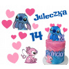 Výtlač na tortu cukrová hmota CUKROVÁ TLAČ STICH ANGEL meno vek