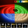 LEDprodukt PROFI LED pásik RGBW 4in1 60LED/m 16W/m 24V IP65 – RGB+teplá biela