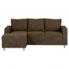 MID.YOU ROHOVÁ SEDACIA SÚPRAVA, textil, hnedá - Online Only obývacie izby - 001628000204