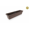 PLASTKON Truhlík samozavlažovací EXTRA LINE SMART plastový hnedý - 60cm