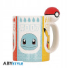 ABYstyle Hrnček PokémonKanto starters 3D Pokeball 460 ml