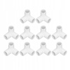 Zavlažovací systém - 3 -cestné potrubné tvarovky PVC Lett Connector Multifunktný (3 -cestné potrubné tvarovky PVC Lett Connector Multifunktný)