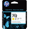 HP 712 atramenty originál náhradný HP 3ED69A žltá; 3ED69A - HP 3ED69A - originálny