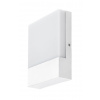 Rabalux Biele fasádne LED svietidlo Gimone 10W IP44 77098