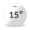 Evans Genera Resonant Clear Priemer blany: 15