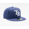 Kšiltovka New Era - MLB On-Field 59FIFTY - Tampa Bay Rays - Team Color velikosti fitted caps 7 5/8 (60.6 cm)