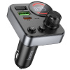 Hoco Car Transmitter Fm Bluetooth 2 X USB A + Type C Pd Qc3.0 48W E86 Black