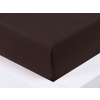 XPOSE® Jersey plachta Exclusive - tmavo hnedá 200x200 cm, Jersey