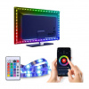 Solight LED svetelný pásik WM58 RGB pre TV s WiFi, 4x 50 cm, viacfarebná