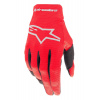 ALPINESTARS rukavice RADAR, ALPINESTARS (červená/stříbrná) 2025 - M