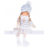 MagicHome Vianoce Dekoracia XmMX667 Deti biele 22 cm