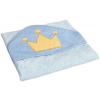 Canpol Babies Mäkká osuška s kapucňou 85x85cm - King, modrá