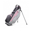 Dámsky nepremokavý bag Callaway Fairway C HD Bag na nosenie (Stand bag) Waterproof Šedá/Ružová