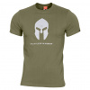 Tričko Pentagon Spartan Helmet - olivové, 4XL