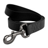 WAUDOG vodítko vodeodolné Collartex čierne (122cm/1,5cm)