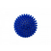 KINE-MAX PRO-HEDGEHOG MASSAGE BALL - MASÁŽNÍ MÍČEK JEŽEK 9CM - MODRÝ