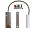 iGET SECURITY EP21 - Bezdrátový magnetický senzor pro železné dveře/okna/vrata pro alarm iGET SECURITY M5 75020621