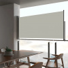 vidaXL zaťahovacia bočná markíza na terasu krémová 60 x 300 cm
