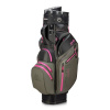 BigMax Dri Lite Silencio 3 Cart Bag charcoal/black/fuchsia