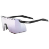 Uvex Pace Stage S CV, cyklistické okuliare - BLACK MAT/MIR.PINK
