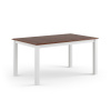 PROXIMA.store - Rustikálny rozkladací stôl 93/150 - 197 cm - BELLUNO ELEGANTE FARBA: biela - orech