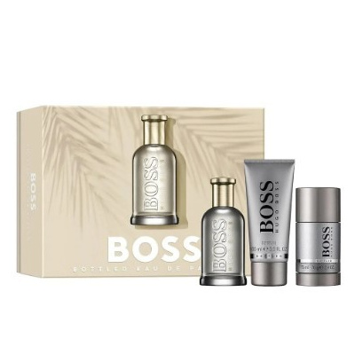 Hugo Boss BOSS Bottled SET: Parfumovaná voda 100ml + Deostick 75ml + Sprchový gél 100ml pre mužov