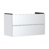 Hansgrohe Xevolos E - Umývadlová skrinka 98x58x48 cm, 2 zásuvky, matná biela/metalická biela 54181320
