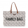 Childhome Cestovná taška Family Bag Canvas Leopard