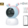 iGET HOME Camera CS2 Baby - WiFi 2K IP kamera a chůvička, noční vidění, audio, 2x obal, teplota