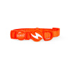 Dashi Neon Orange Cat Collar - nylonový obojok pre mačky, neónovo oranžový