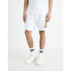 Biele pánske teplákové kraťasy Celio Fortnite biela L Celio 3596655951172