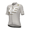 ALÉ Cyklistický dres s krátkym rukávom - SAUVAGE PR-E - ivory 4XL