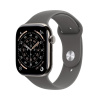 Apple Watch Series 11 Cellular 42 mm Prírodný titán s kamenno sivým športovým remienkom M/L MF8N4WF/A