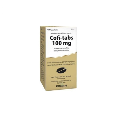 Vitabalans Cofi-tabs tbl 1x100 ks