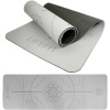 LIFEFIT YOGA MAT RELAX DUO, 183 × 58 × 0,6cm, čierna