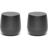 Mini bluetooth reproduktor TWIN MINO+ grey LEXON