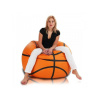 EF1011 Ecopuf Sedací vak ECOPUF - BASKETBALL - ekokoža