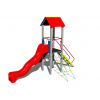 Playground System DETSKÉ IHRISKÁ - zostava so šmýkačkou a šplhaním 4U124K - 15