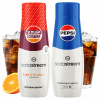 Sada 2 sirupov Sodastream Shwip Shwap Cola Pomaranč + Pepsi Cola