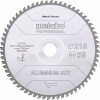 Metabo ALUMINIUM CUT PROFESSIONAL 628443000 pilový kotouč 216 x 30 x 1.8 mm Počet zubů (na palec): 58 1 ks