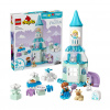 Lego Lego LEGO DUPLO 10455 Ľadové kráľovstvo Anna a Elsa a oslava na hrade