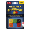 Efko Barevné hrací kostky - dřevěné