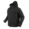 CONDOR OUTDOOR bunda SOFT SHELL ČIERNA veľ.XXL