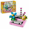 LEGO Creator 3 v 1 31169 Písací stroj s kvetmi