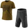 Komplet DYNAFIT Transalper Graphic M Rock Relic + DYNAFIT Transalper Hybrid Black