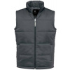 B&C | Bodywarmer /men, Pánska vesta, sivá dark, S
