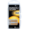 Duracell Activair 312 Baterie do naslouchátek ZA 312 zinko-vzduchová 160 mAh 1.45 V 6 ks